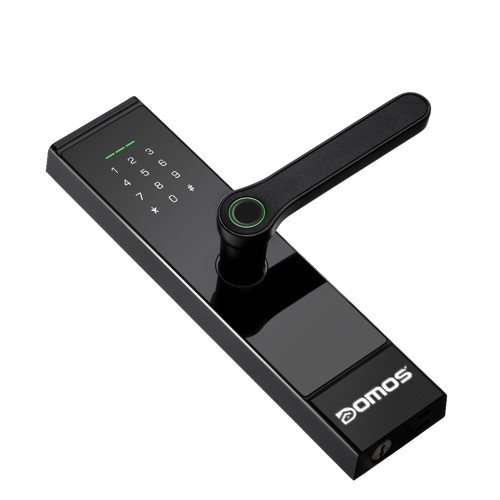 DOMOS smart digital door lock with fingerprint and keypad